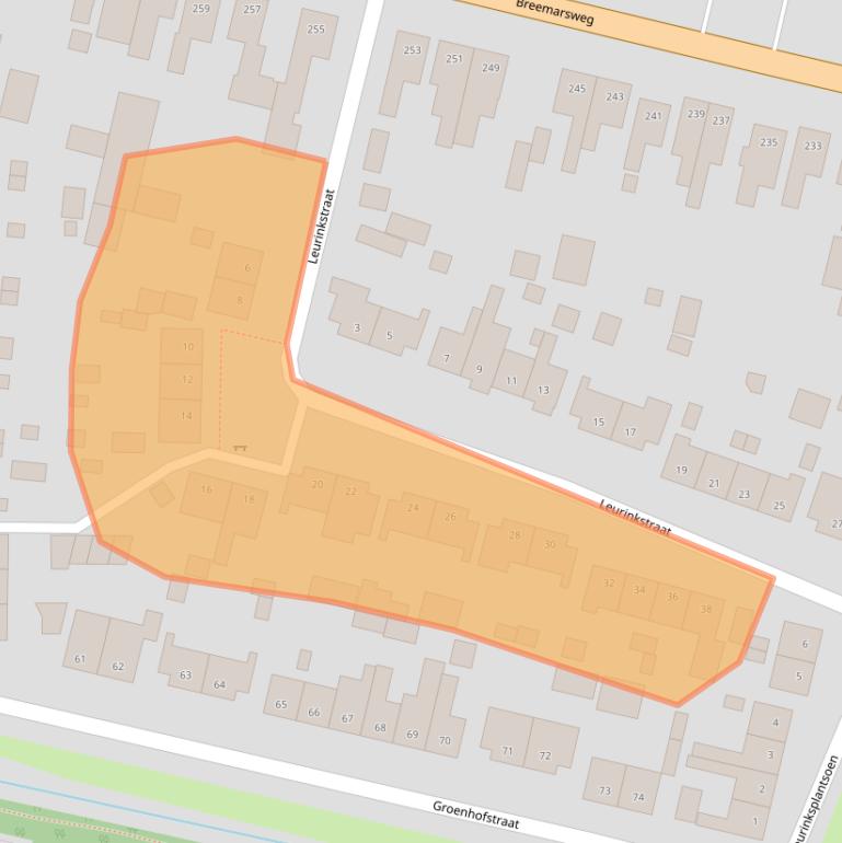 Kaart van postcodegebied 7553GC.