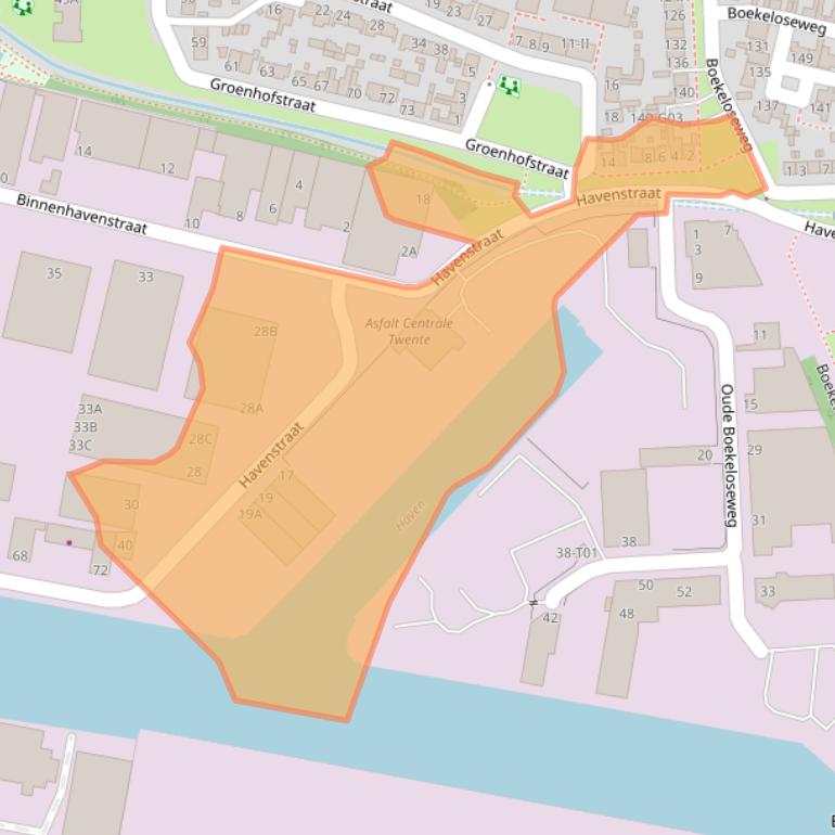 Kaart van postcodegebied 7553GG.