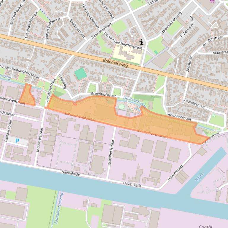 Kaart van postcodegebied 7553GJ.