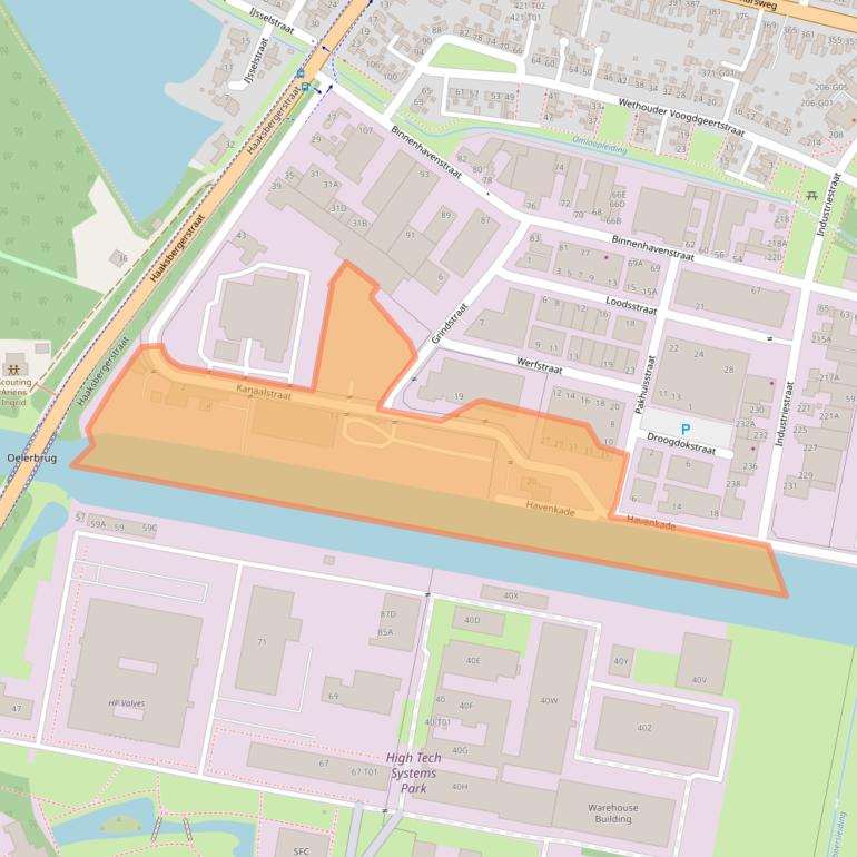 Kaart van postcodegebied 7553GP.