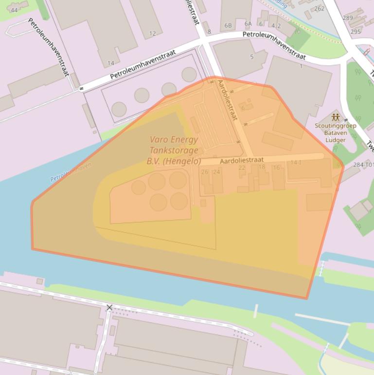 Kaart van postcodegebied 7553GT.