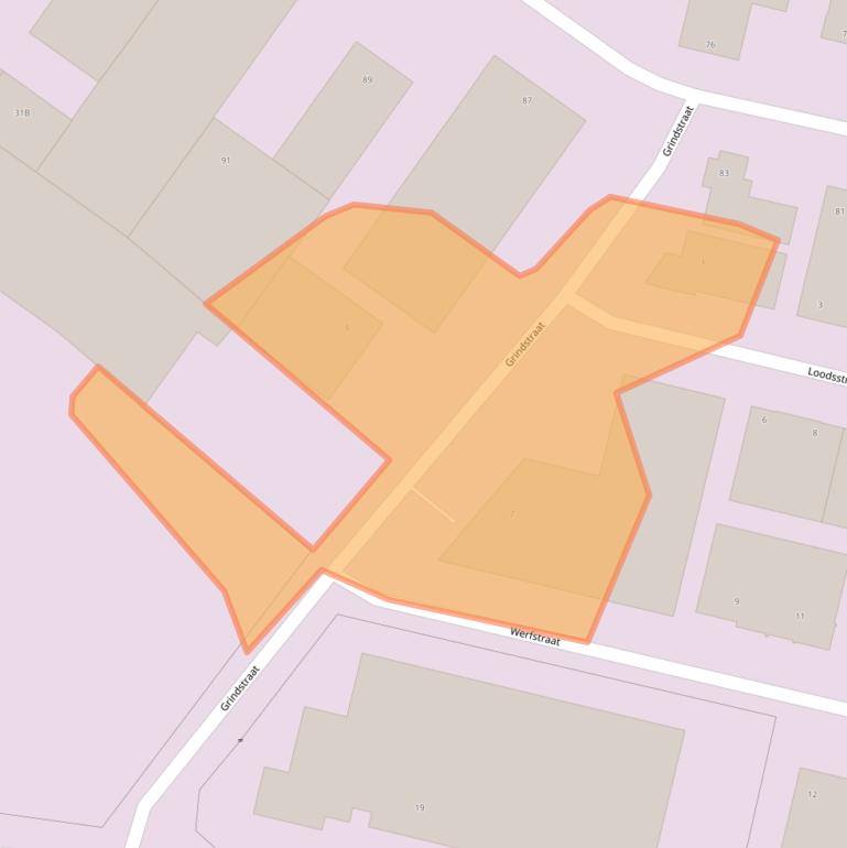 Kaart van postcodegebied 7553GV.