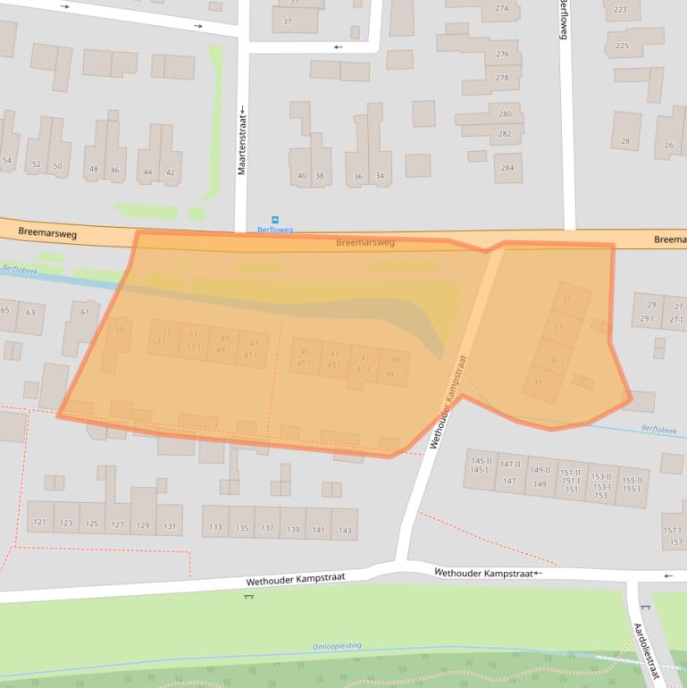 Kaart van postcodegebied 7553HB.