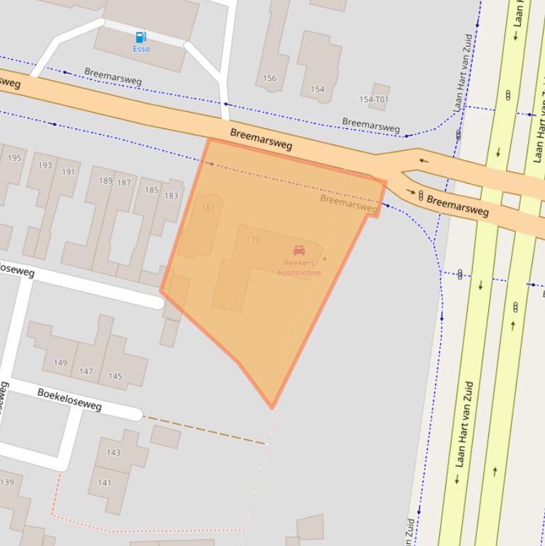 Kaart van postcodegebied 7553HG.