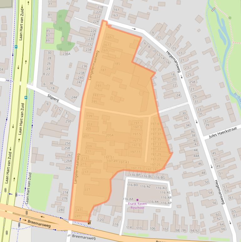 Kaart van postcodegebied 7553JH.