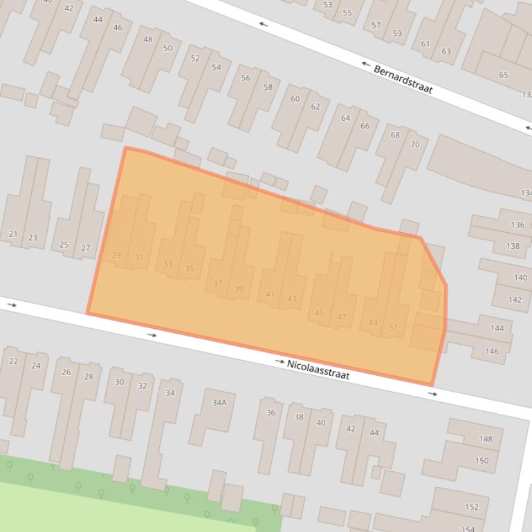 Kaart van postcodegebied 7553KX.