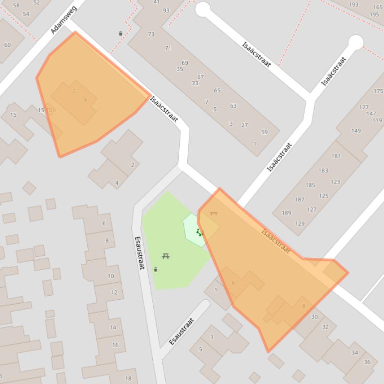 Kaart van postcodegebied 7553NJ.