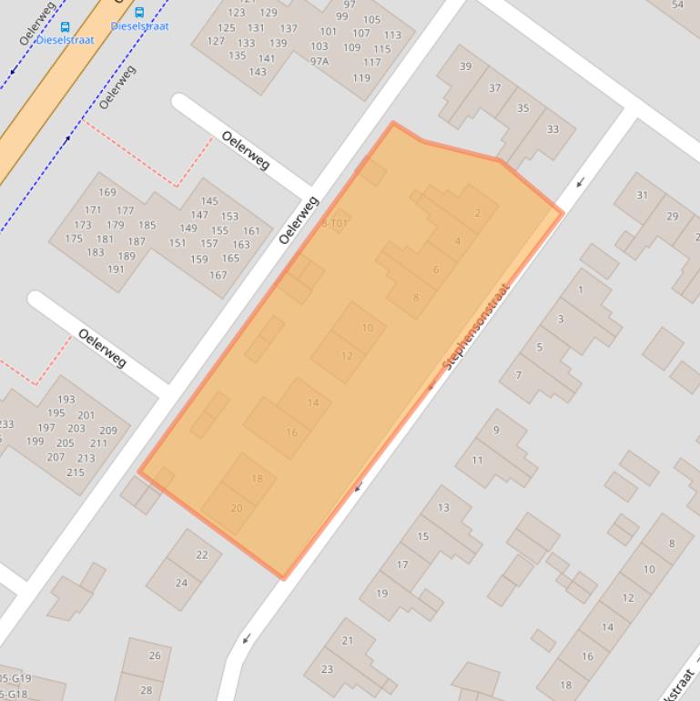 Kaart van postcodegebied 7553TB.