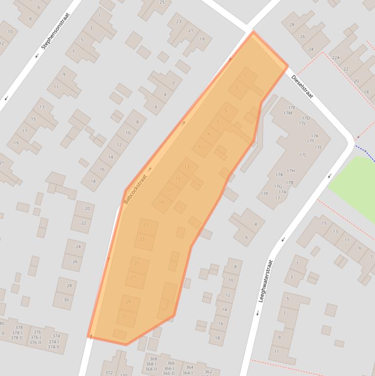 Kaart van postcodegebied 7553TD.