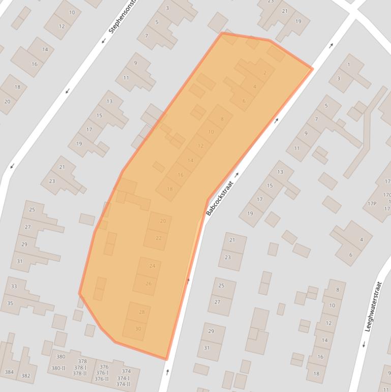 Kaart van postcodegebied 7553TE.