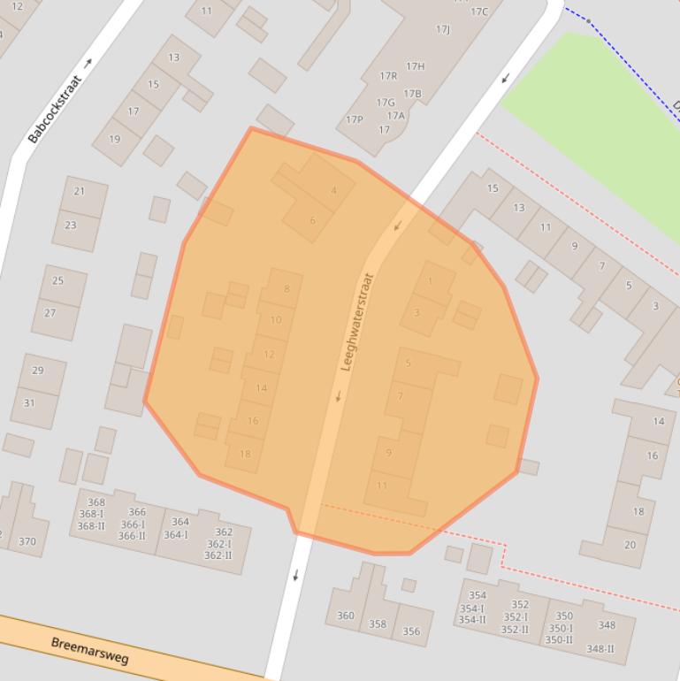 Kaart van postcodegebied 7553TG.