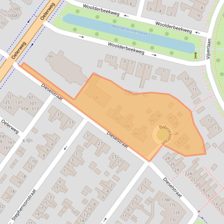 Kaart van postcodegebied 7553TK.