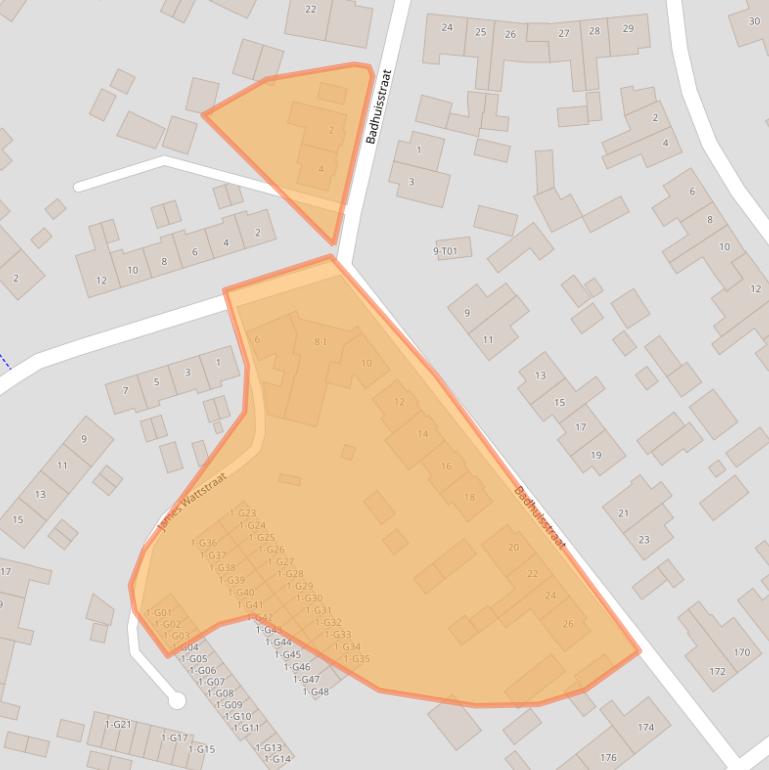 Kaart van postcodegebied 7553TP.