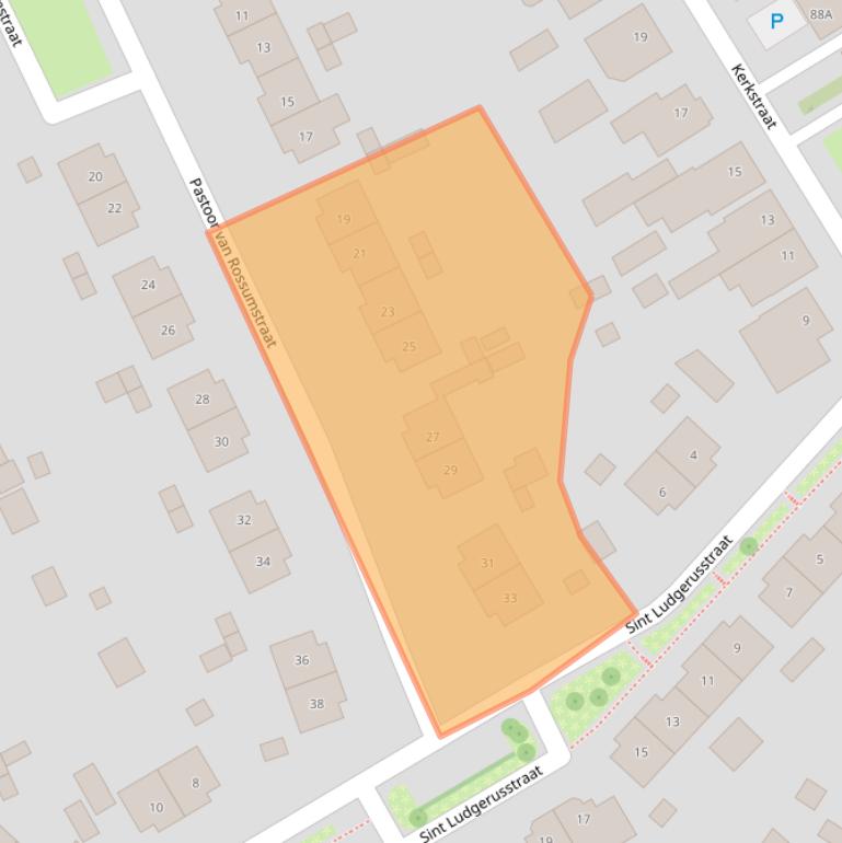 Kaart van postcodegebied 7553VN.