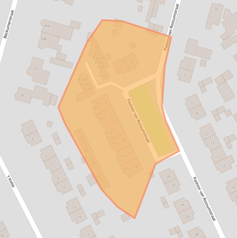 Kaart van postcodegebied 7553VP.