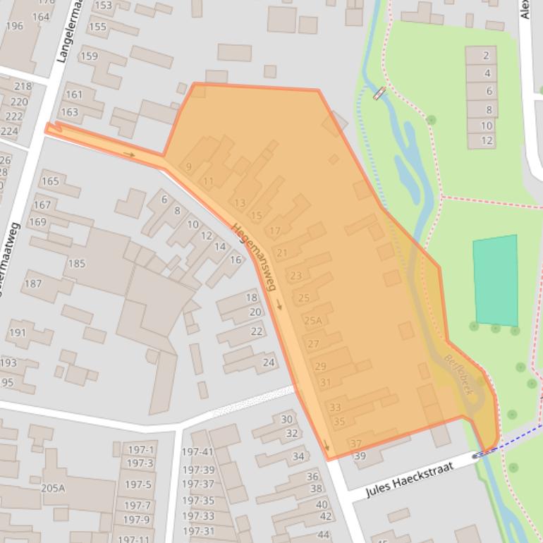 Kaart van postcodegebied 7553WL.