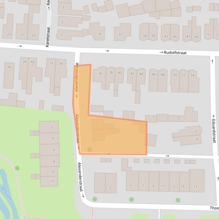 Kaart van postcodegebied 7553WS.