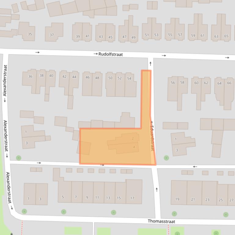 Kaart van postcodegebied 7553XC.