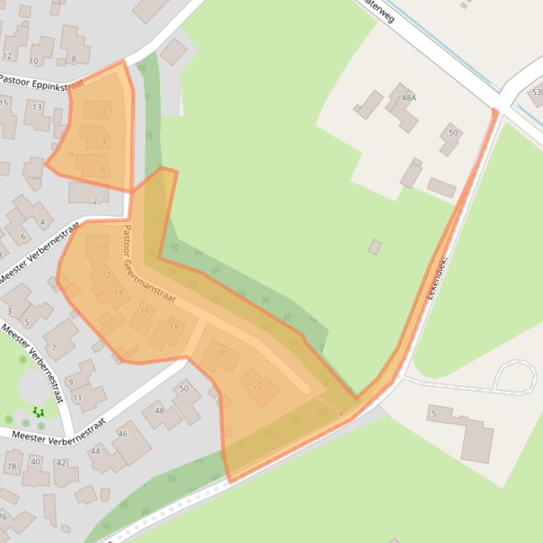 Kaart van postcodegebied 7554MG.