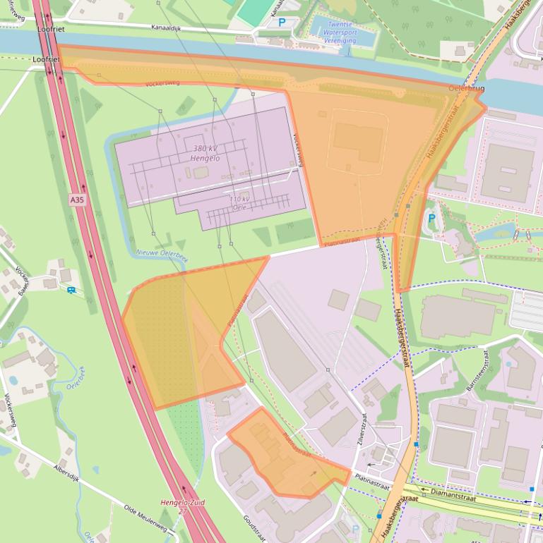 Kaart van postcodegebied 7554NC.