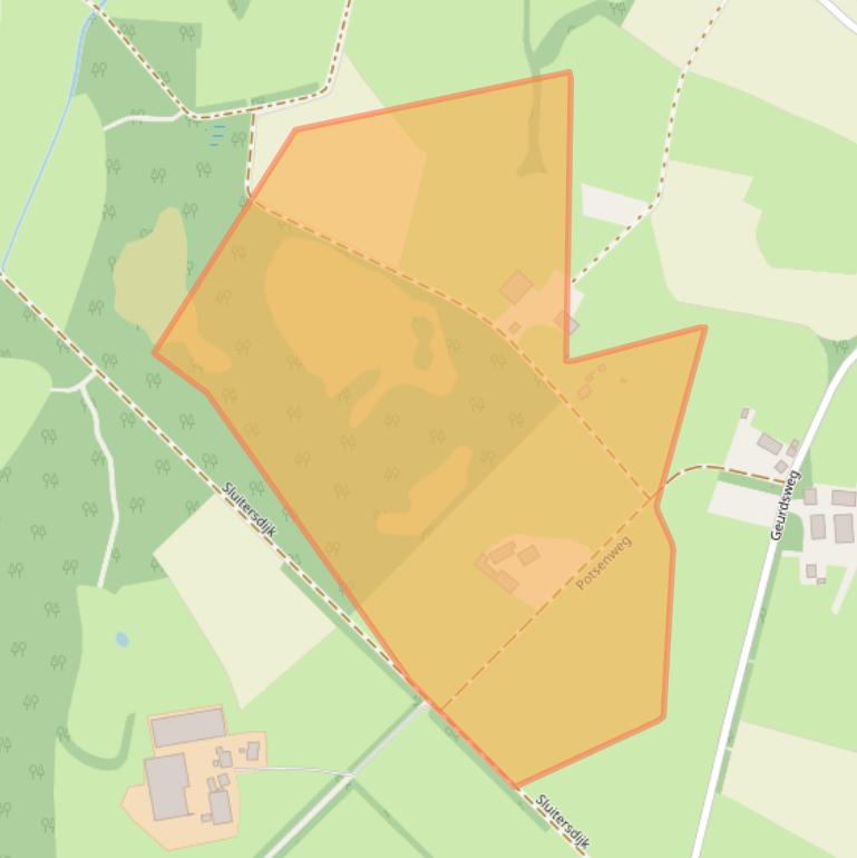 Kaart van postcodegebied 7554PE.