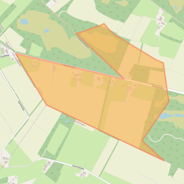 Kaart van postcodegebied 7554RB.