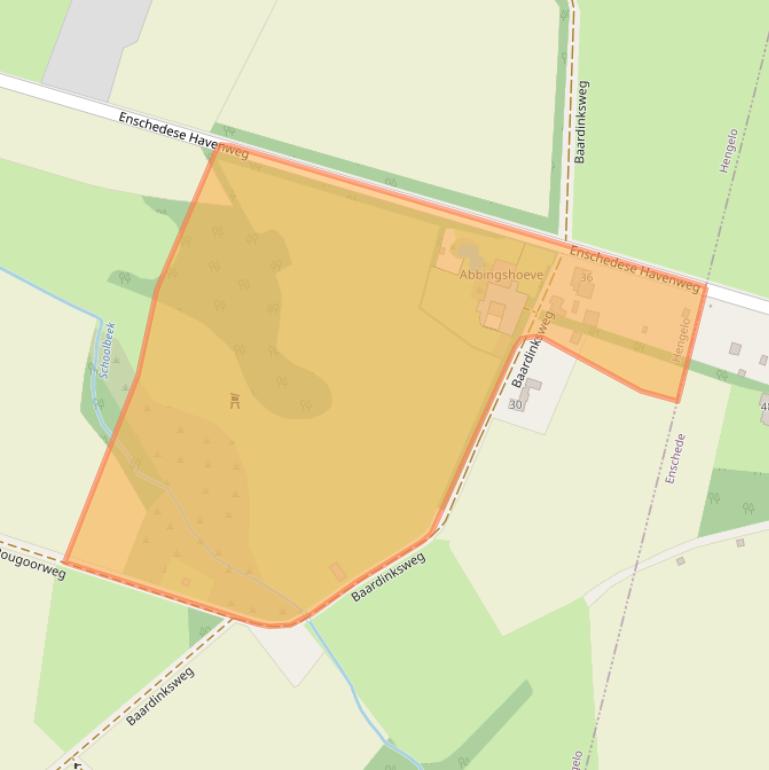 Kaart van postcodegebied 7554SG.