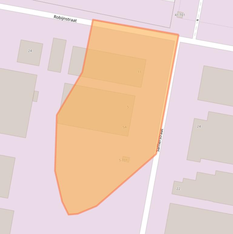 Kaart van postcodegebied 7554TE.