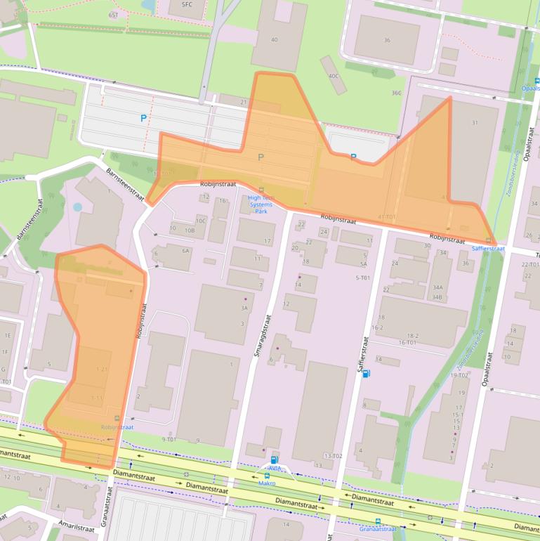 Kaart van postcodegebied 7554TK.