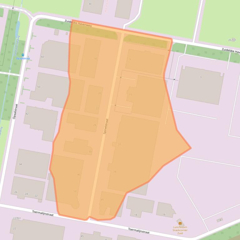 Kaart van postcodegebied 7554TW.