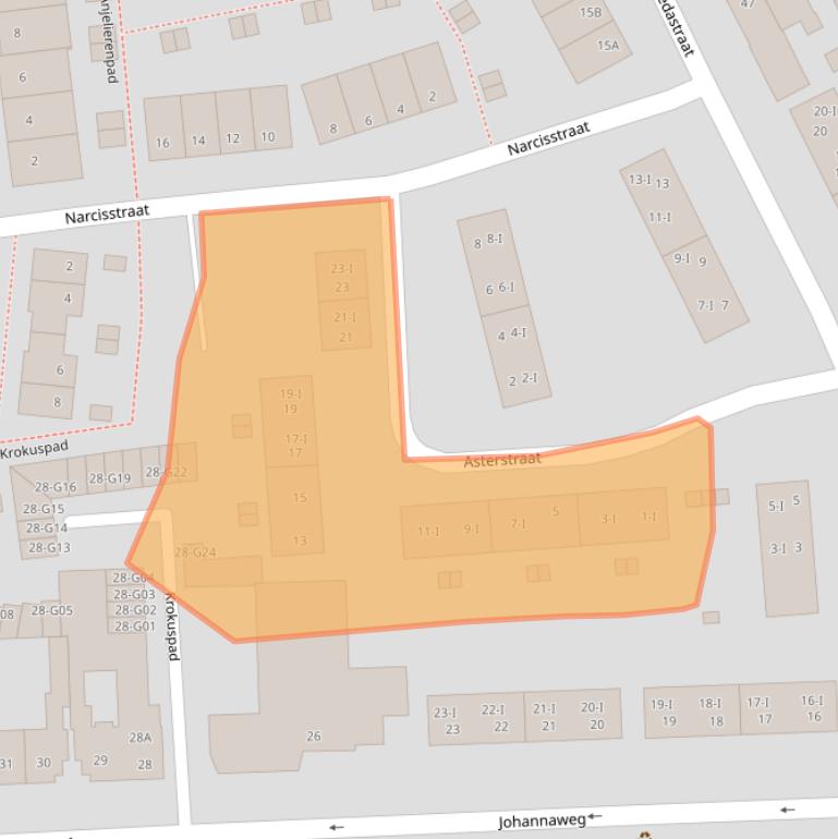 Kaart van postcodegebied 7555CV.