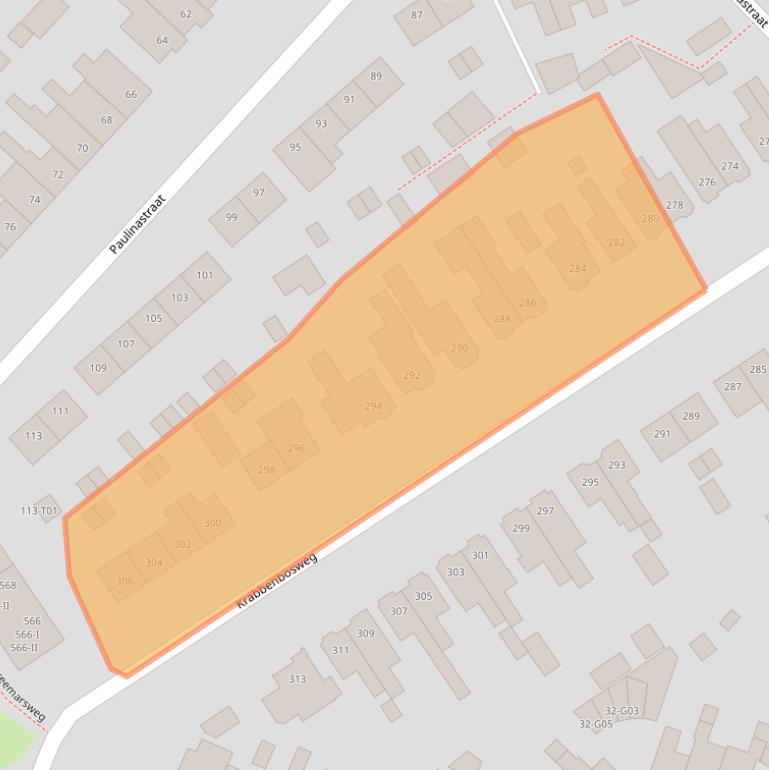 Kaart van postcodegebied 7555ET.