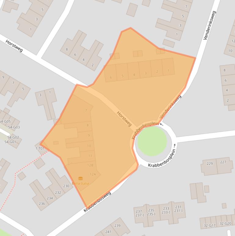 Kaart van postcodegebied 7555EV.