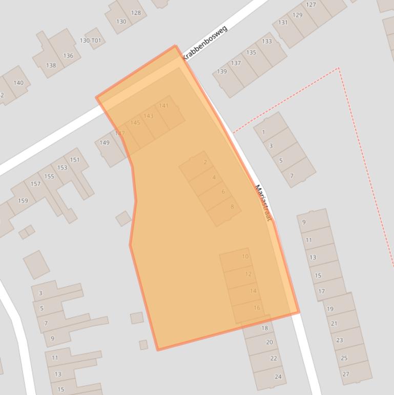 Kaart van postcodegebied 7555HE.