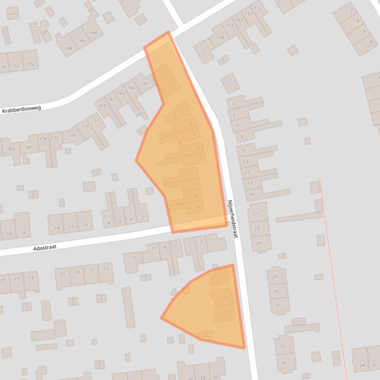 Kaart van postcodegebied 7555HM.