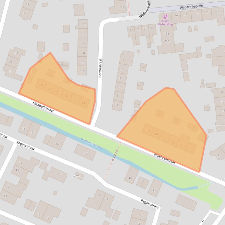 Kaart van postcodegebied 7555JH.