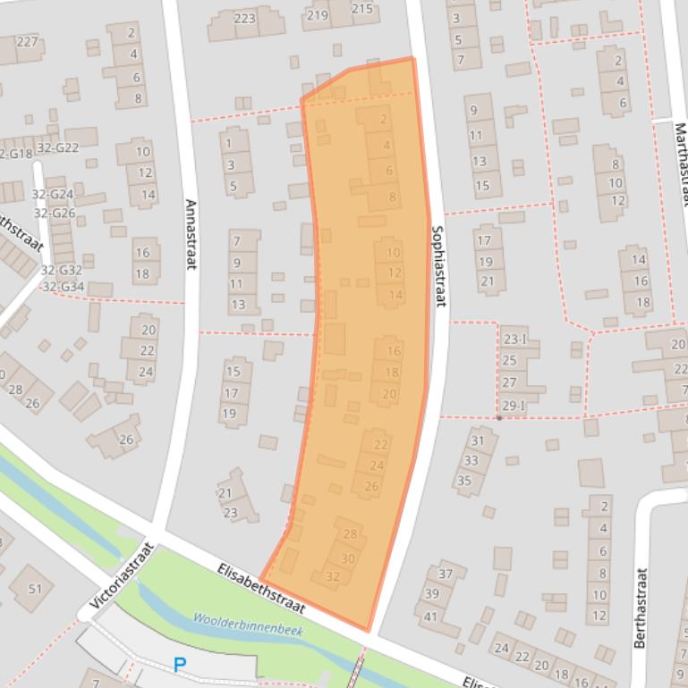 Kaart van postcodegebied 7555JL.