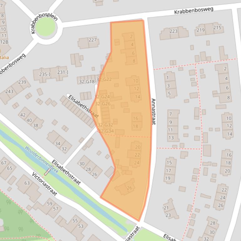 Kaart van postcodegebied 7555JN.