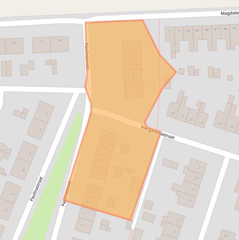 Kaart van postcodegebied 7555JS.