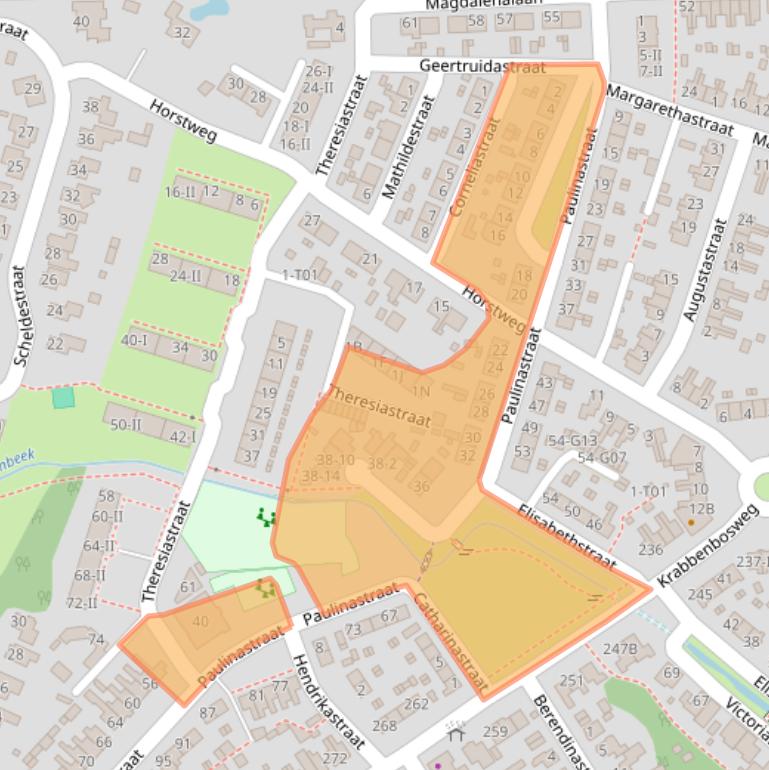 Kaart van postcodegebied 7555JW.