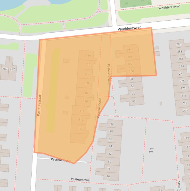 Kaart van postcodegebied 7555NK.