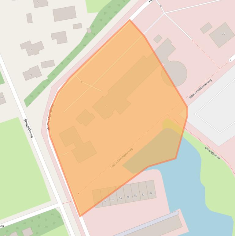 Kaart van postcodegebied 7555SJ.