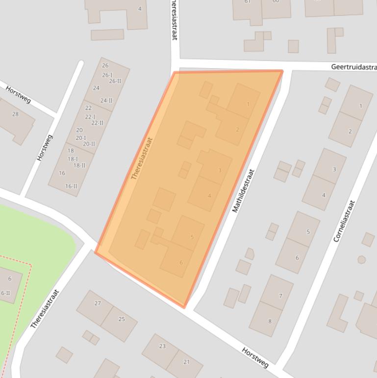 Kaart van postcodegebied 7555VG.