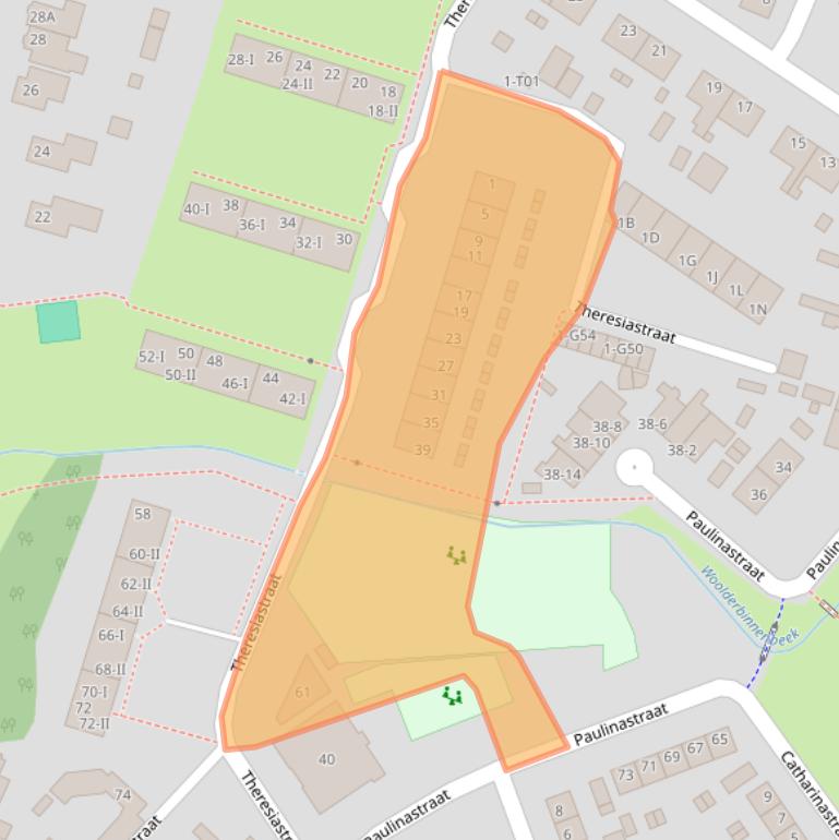 Kaart van postcodegebied 7555VH.