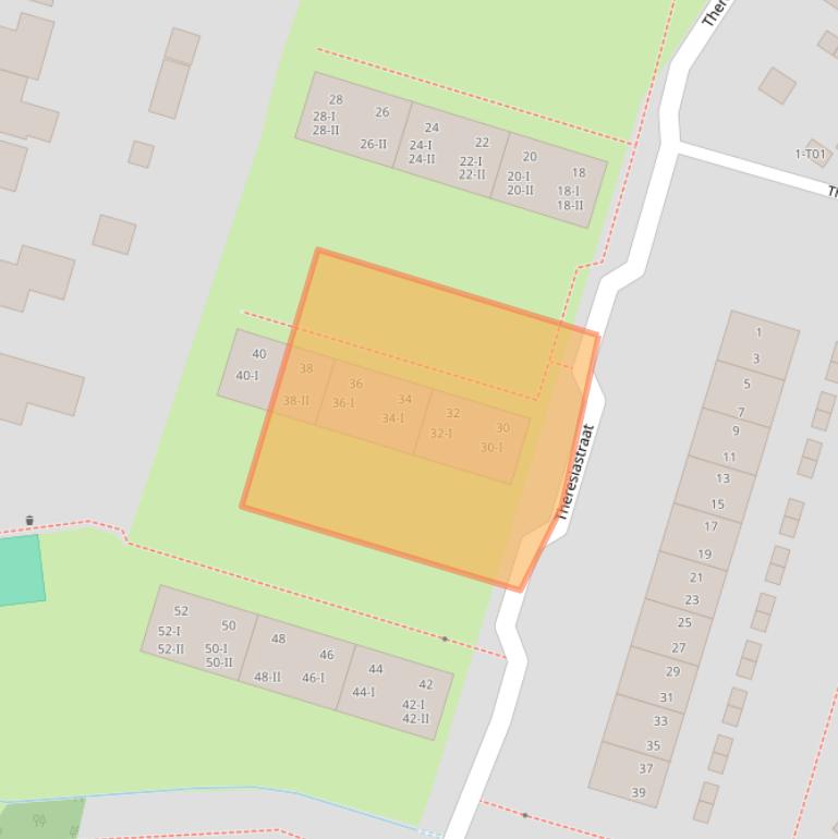 Kaart van postcodegebied 7555VL.