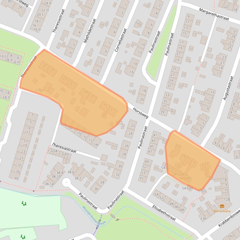 Kaart van postcodegebied 7555VR.