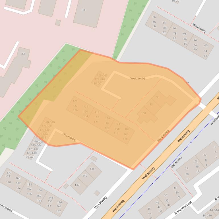 Kaart van postcodegebied 7556AD.