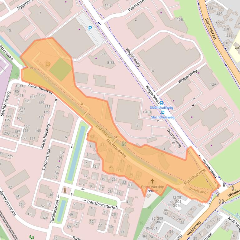 Kaart van postcodegebied 7556AX.