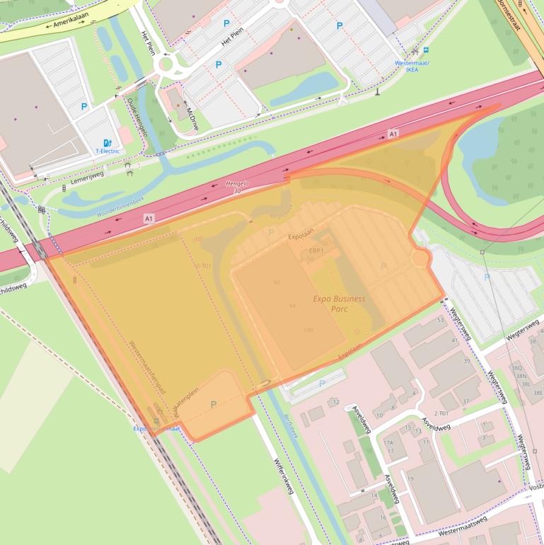 Kaart van postcodegebied 7556BE.