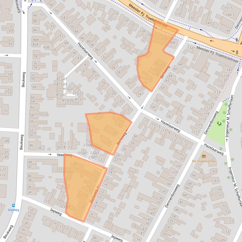 Kaart van postcodegebied 7556CM.